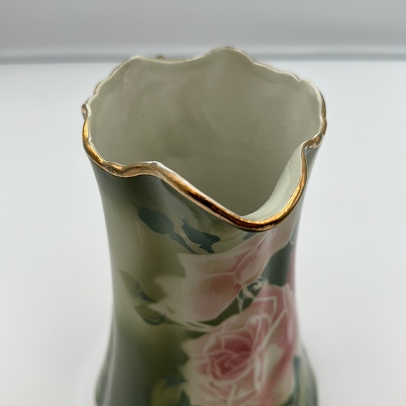 Antique Keller and Guerin Lunville French Porcelain Pitcher - Picture 10 of 16